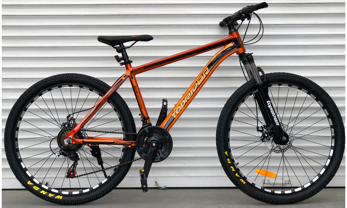 Фотография Велосипед алюминиевый TopRider STARS T680 26" 2022 Оранжевый
